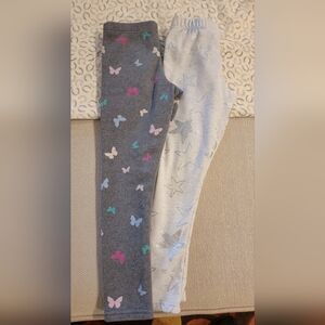 Carter's Fleece Lined Leggings Sz 10